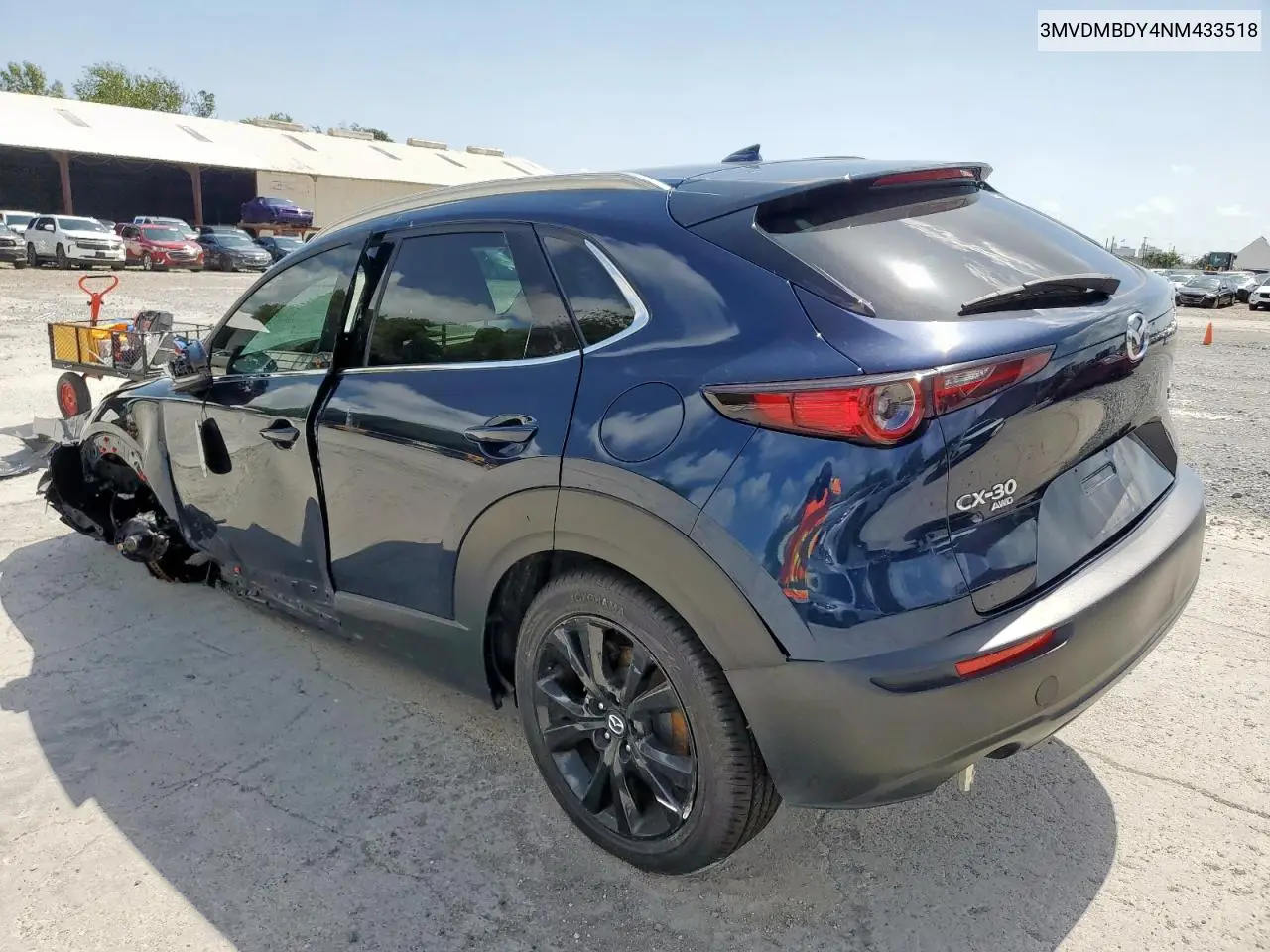 2022 Mazda Cx-30 Premium VIN: 3MVDMBDY4NM433518 Lot: 62150025