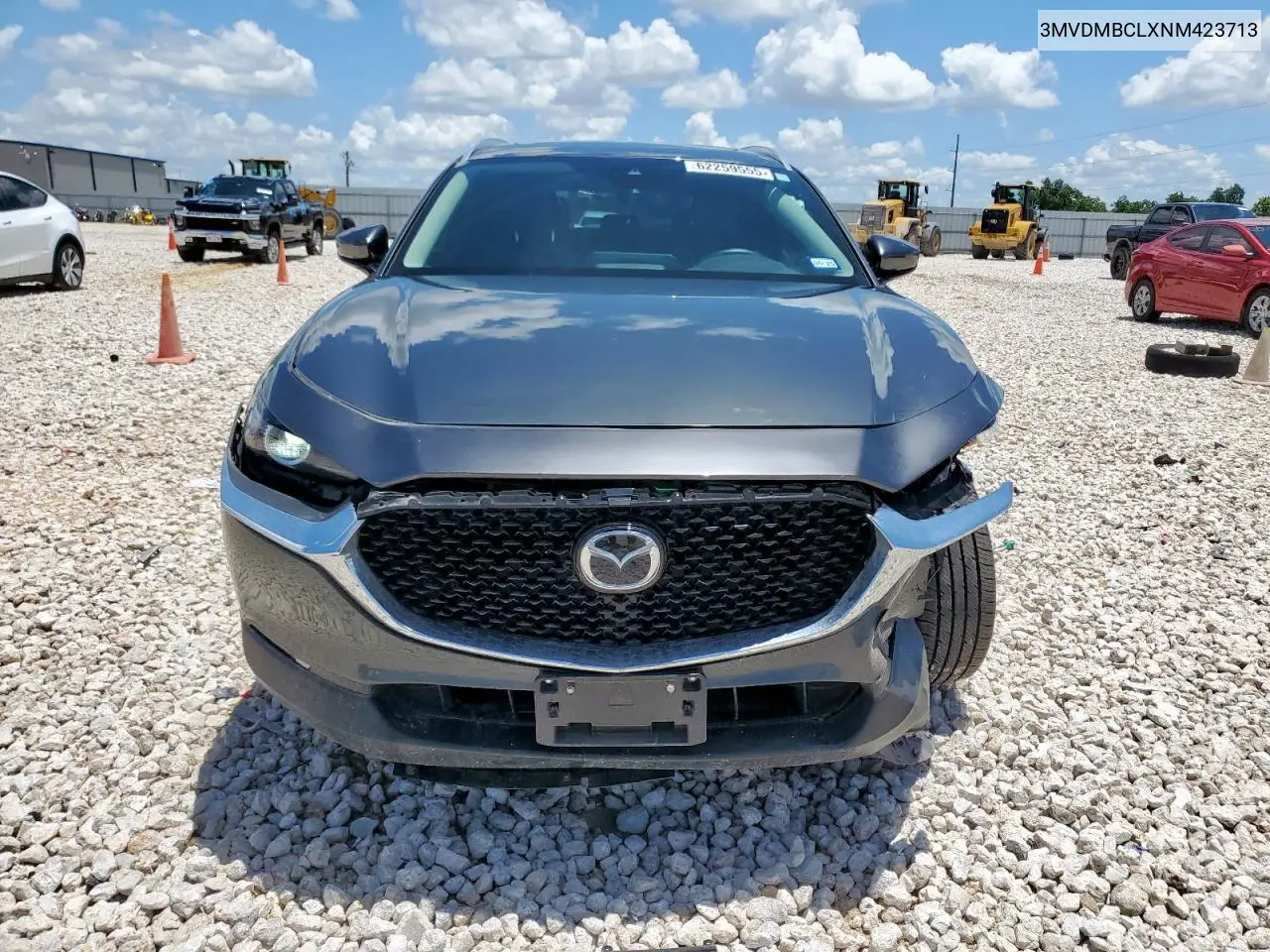 2022 Mazda Cx-30 Preferred VIN: 3MVDMBCLXNM423713 Lot: 62259555