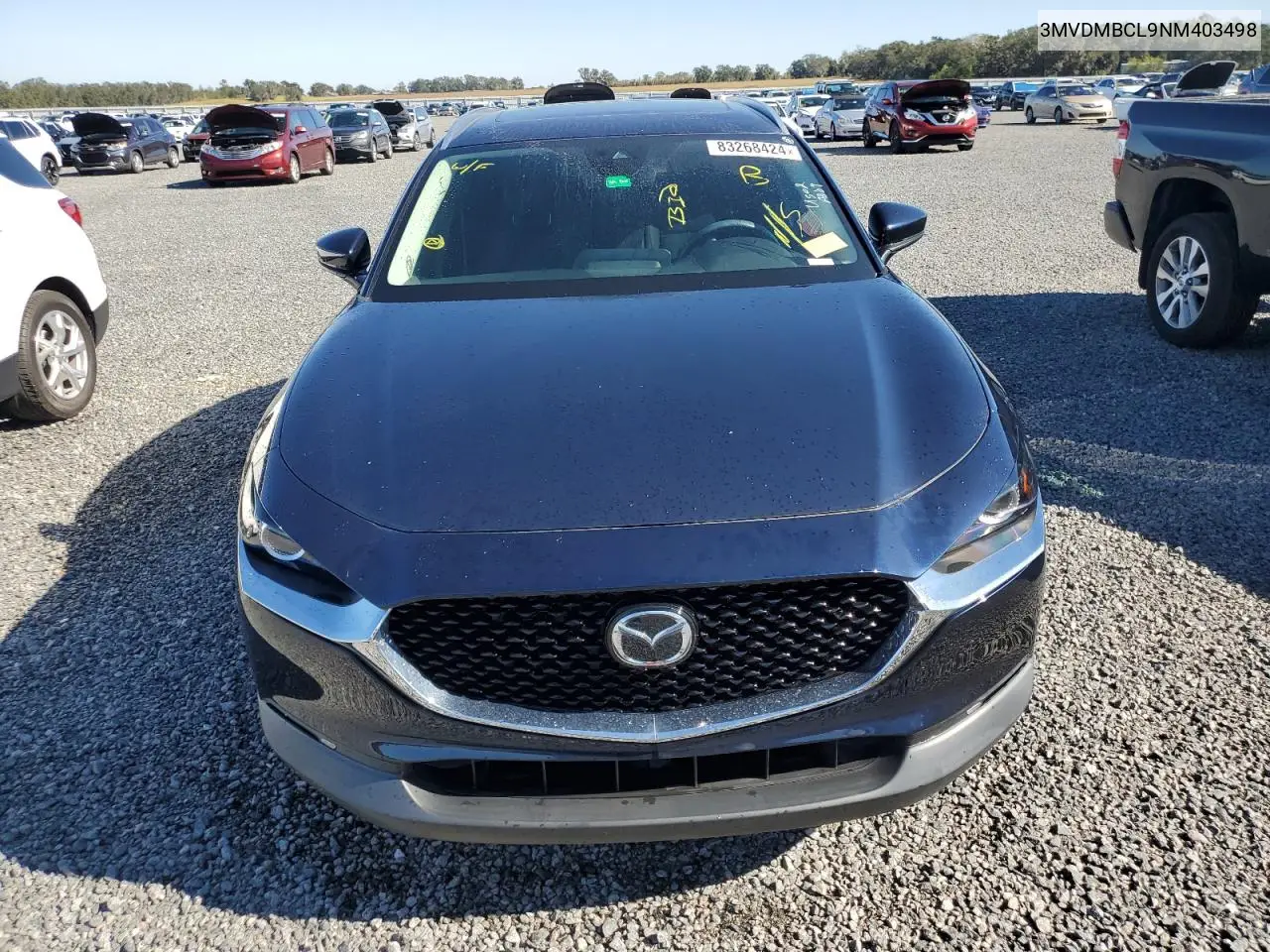 2022 Mazda Cx-30 Preferred VIN: 3MVDMBCL9NM403498 Lot: 83268424