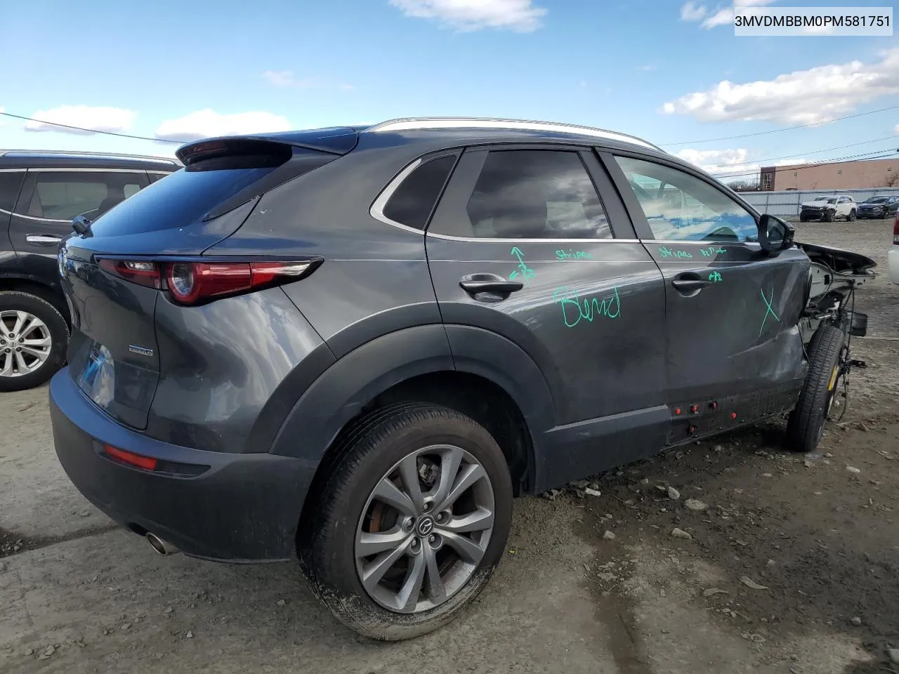 2023 Mazda Cx-30 Select VIN: 3MVDMBBM0PM581751 Lot: 43012545