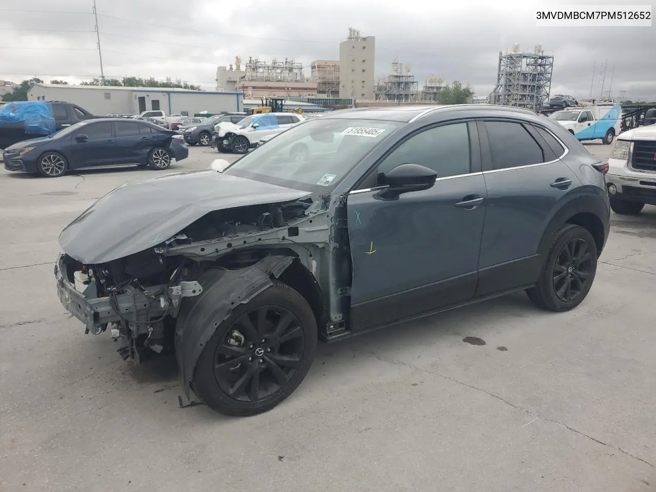 2023 Mazda Cx-30 Preferred VIN: 3MVDMBCM7PM512652 Lot: 51955405