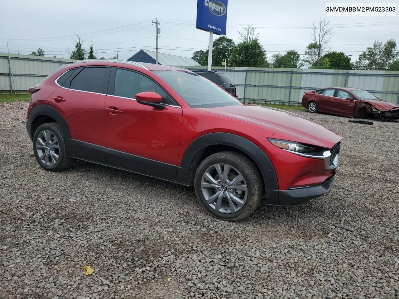 2023 Mazda Cx-30 Select VIN: 3MVDMBBM2PM523303 Lot: 62701695