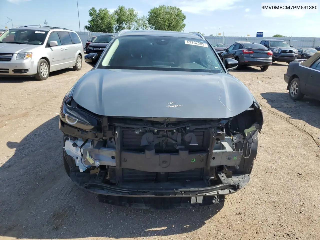 2023 Mazda Cx-30 Preferred VIN: 3MVDMBCM7PM531380 Lot: 62732205