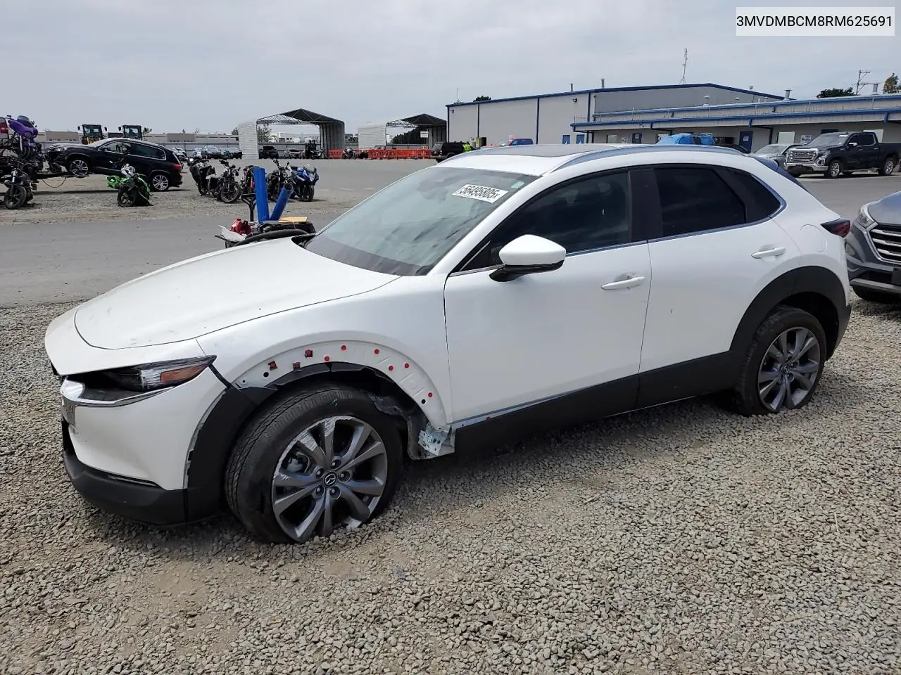 2024 Mazda Cx-30 Preferred VIN: 3MVDMBCM8RM625691 Lot: 56495805