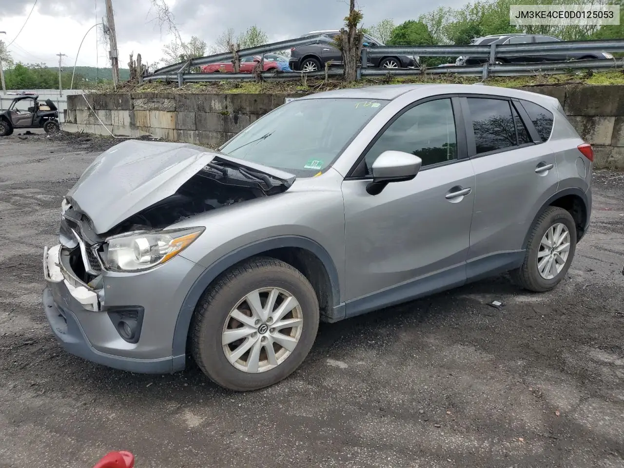 2013 Mazda Cx-5 Touring VIN: JM3KE4CE0D0125053 Lot: 56787105
