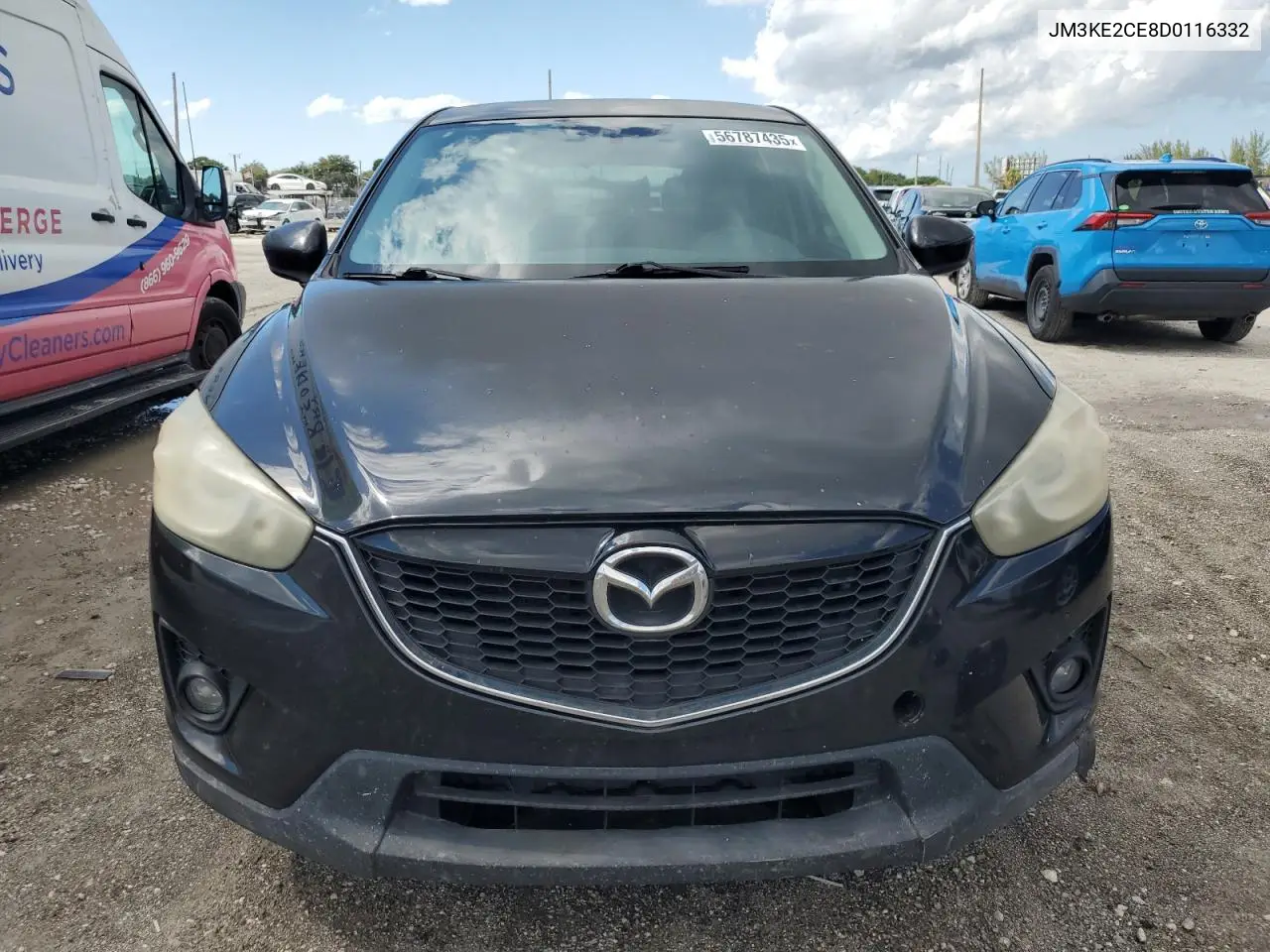 2013 Mazda Cx-5 Touring VIN: JM3KE2CE8D0116332 Lot: 56787435