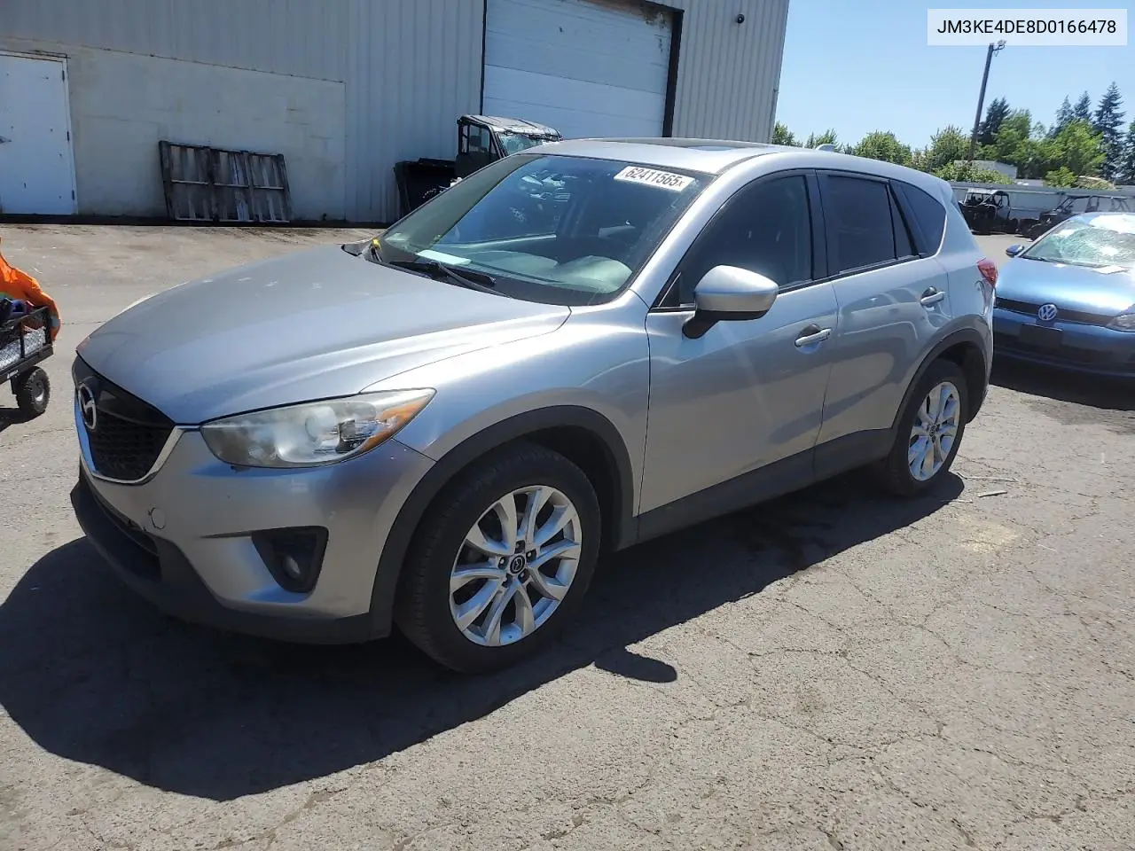 2013 Mazda Cx-5 Gt VIN: JM3KE4DE8D0166478 Lot: 62411565