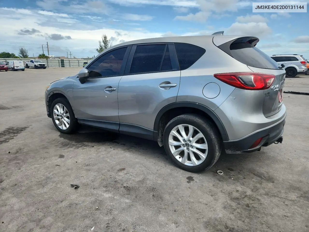2013 Mazda Cx-5 Gt VIN: JM3KE4DE2D0131144 Lot: 62652775