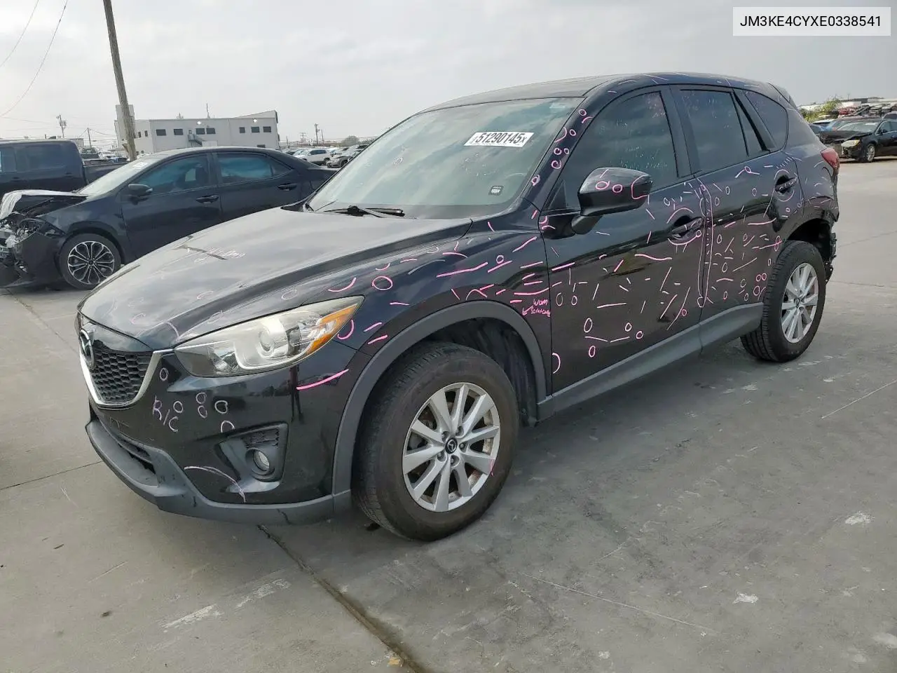 2014 Mazda Cx-5 Touring VIN: JM3KE4CYXE0338541 Lot: 51290145
