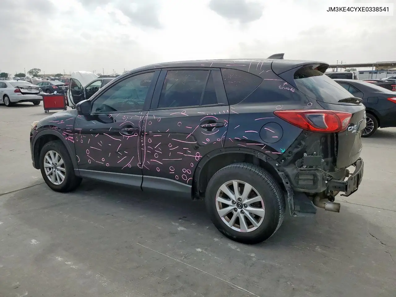 2014 Mazda Cx-5 Touring VIN: JM3KE4CYXE0338541 Lot: 51290145