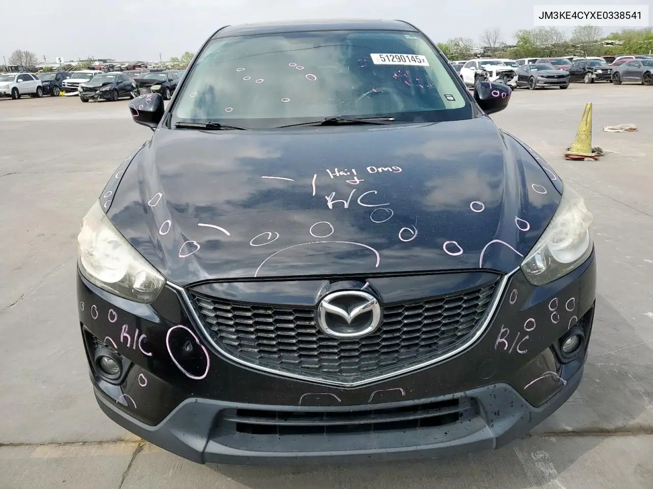 2014 Mazda Cx-5 Touring VIN: JM3KE4CYXE0338541 Lot: 51290145