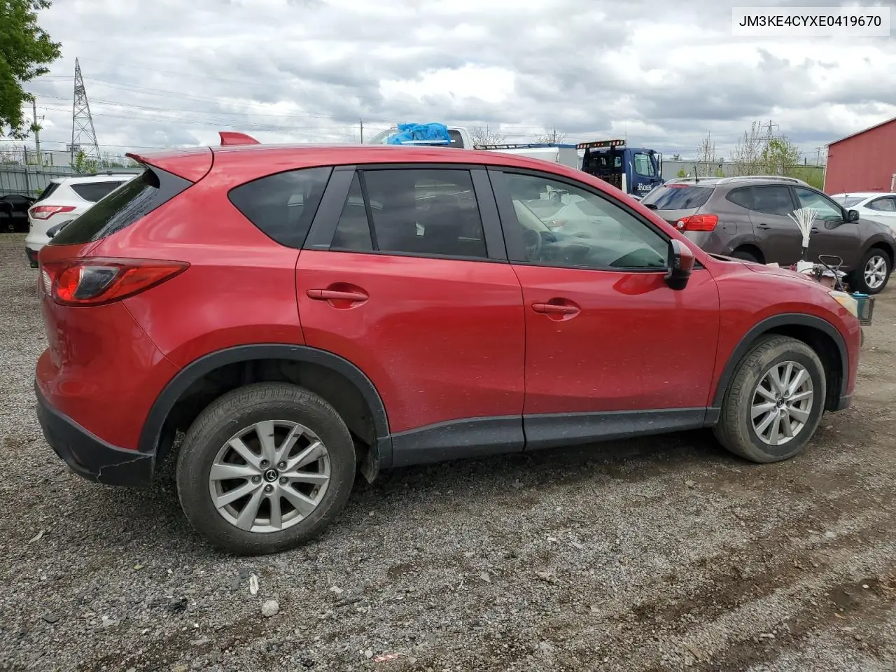 2014 Mazda Cx-5 Touring VIN: JM3KE4CYXE0419670 Lot: 52951075