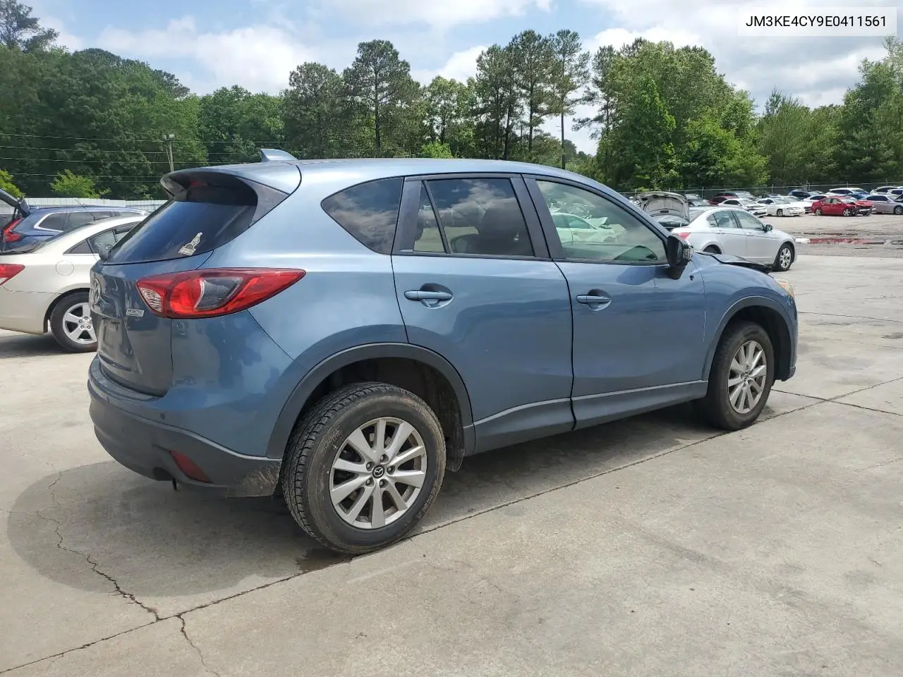 2014 Mazda Cx-5 Touring VIN: JM3KE4CY9E0411561 Lot: 56130535