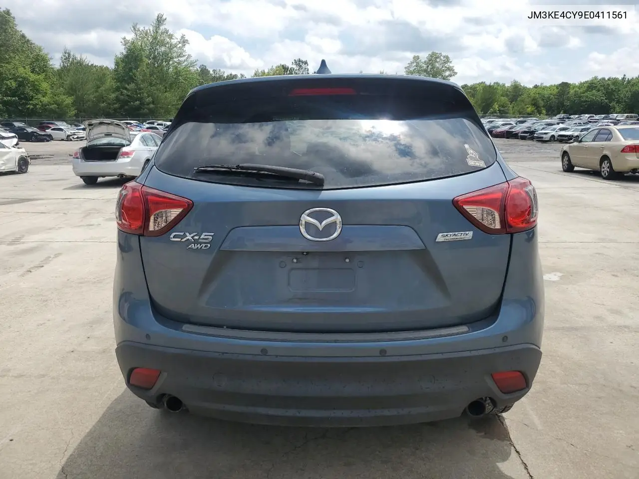 2014 Mazda Cx-5 Touring VIN: JM3KE4CY9E0411561 Lot: 56130535