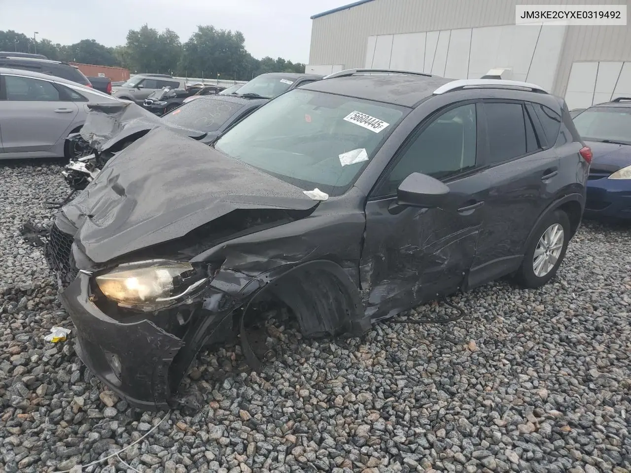 2014 Mazda Cx-5 Touring VIN: JM3KE2CYXE0319492 Lot: 56604445