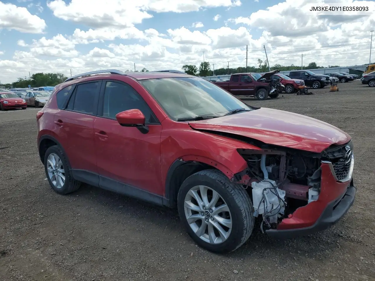 2014 Mazda Cx-5 Gt VIN: JM3KE4DY1E0358093 Lot: 56979845