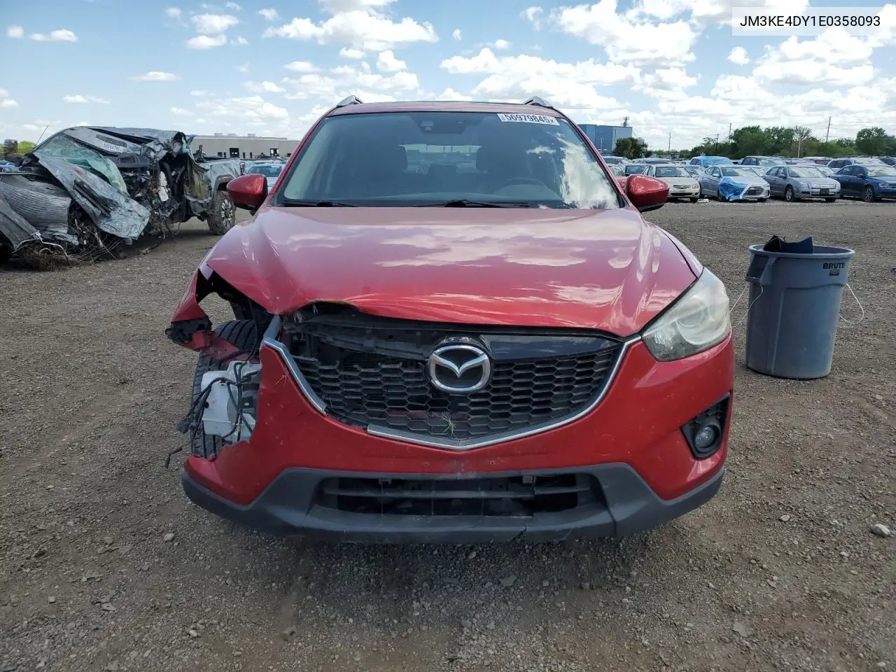 2014 Mazda Cx-5 Gt VIN: JM3KE4DY1E0358093 Lot: 56979845