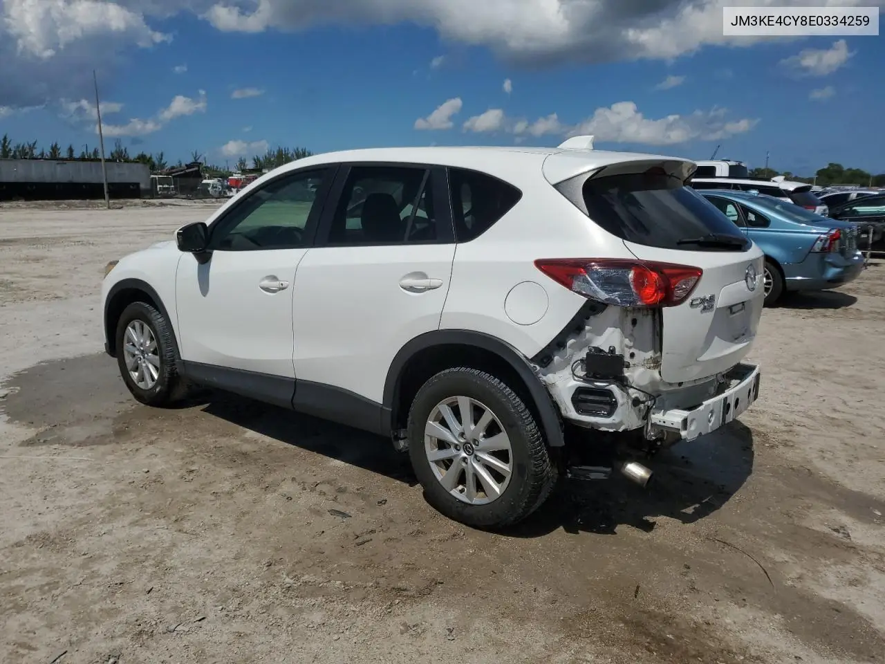 2014 Mazda Cx-5 Touring VIN: JM3KE4CY8E0334259 Lot: 57019435
