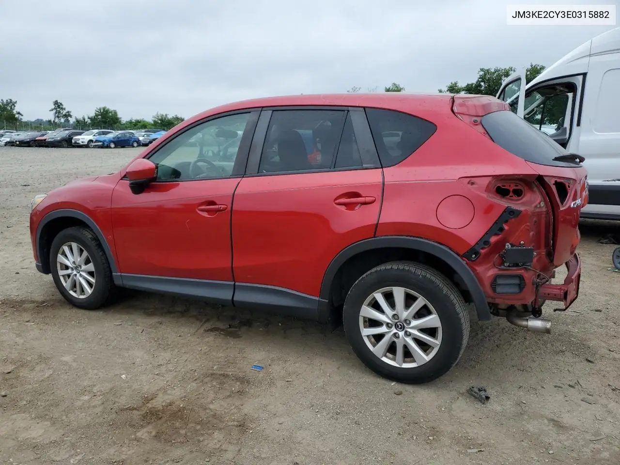 2014 Mazda Cx-5 Touring VIN: JM3KE2CY3E0315882 Lot: 61726655