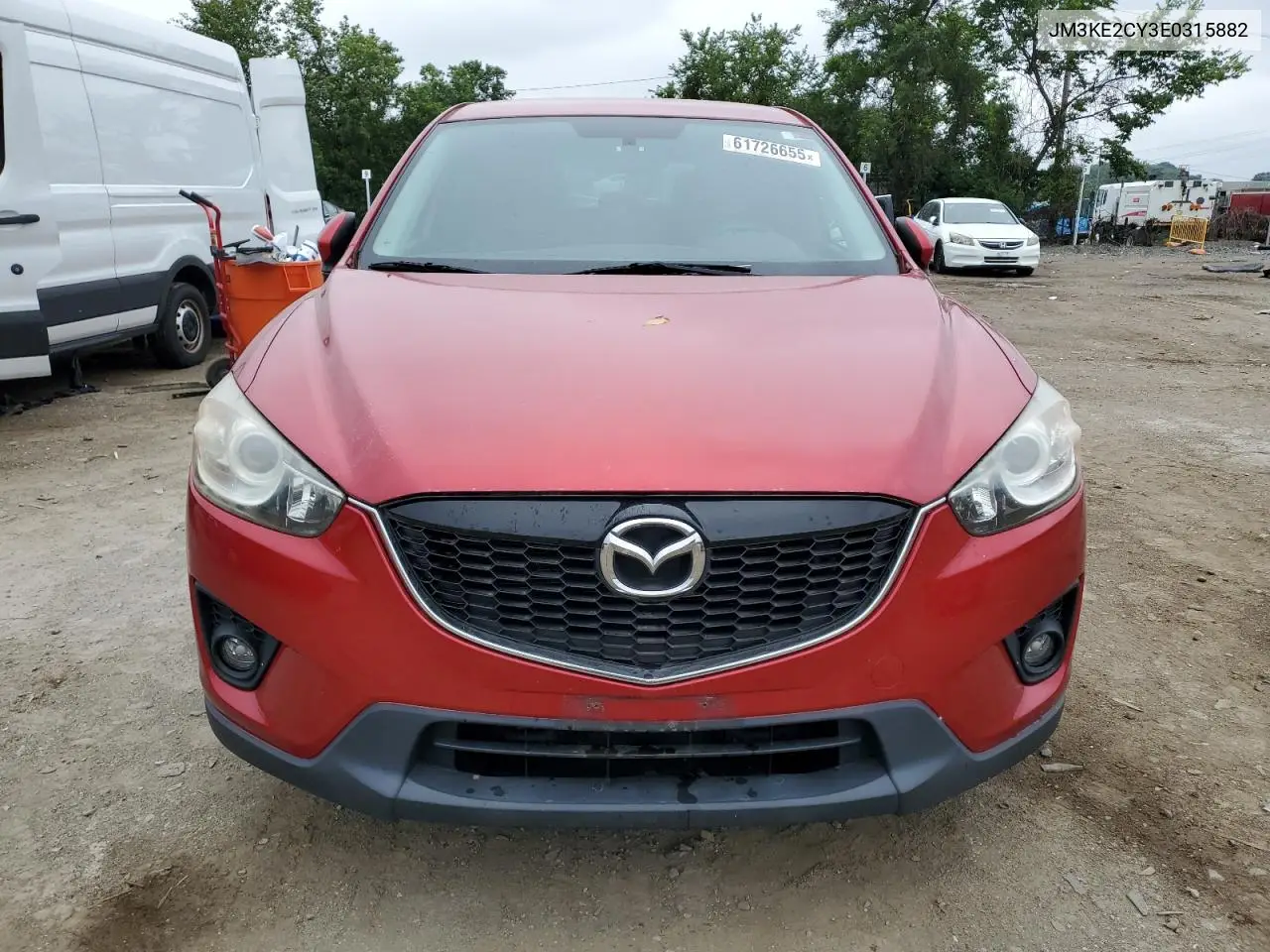 2014 Mazda Cx-5 Touring VIN: JM3KE2CY3E0315882 Lot: 61726655