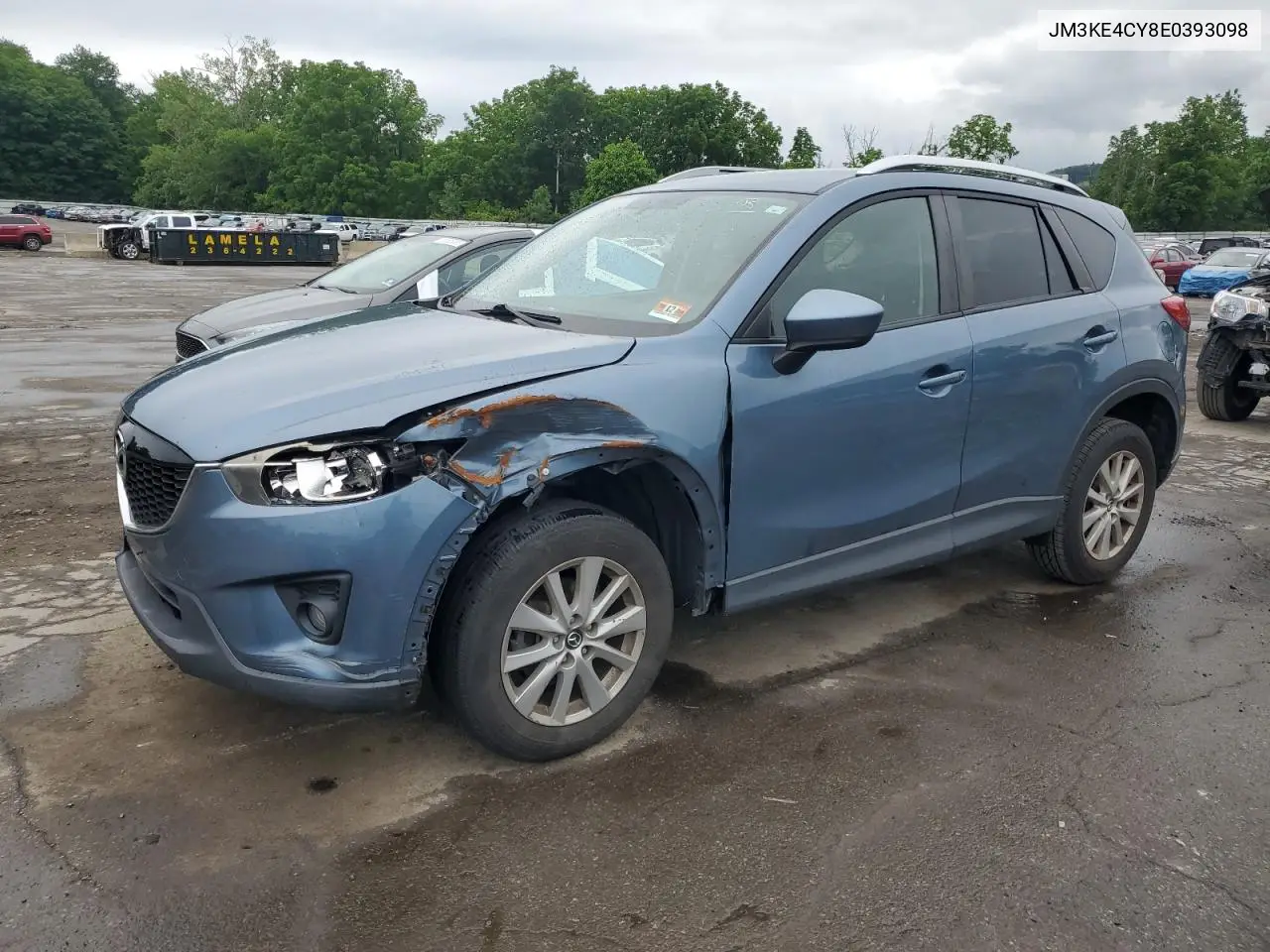 2014 Mazda Cx-5 Touring VIN: JM3KE4CY8E0393098 Lot: 62853845