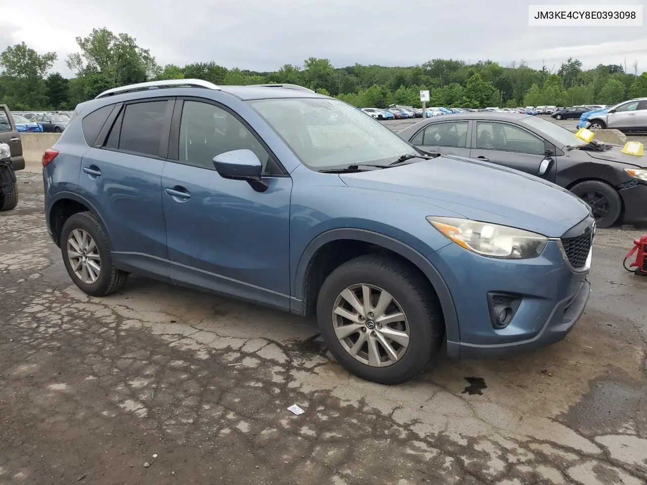 2014 Mazda Cx-5 Touring VIN: JM3KE4CY8E0393098 Lot: 62853845