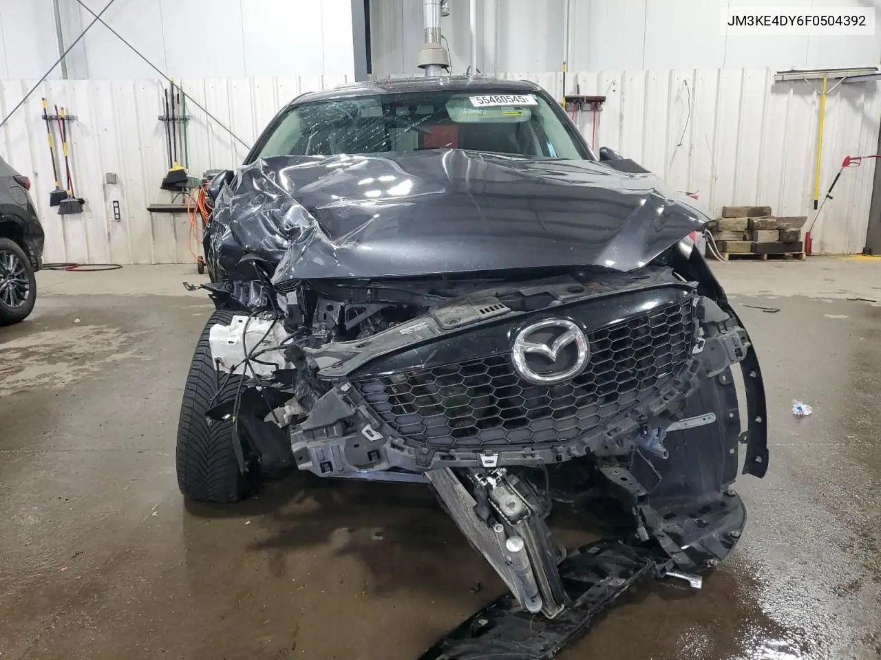 2015 Mazda Cx-5 Gt VIN: JM3KE4DY6F0504392 Lot: 55480545