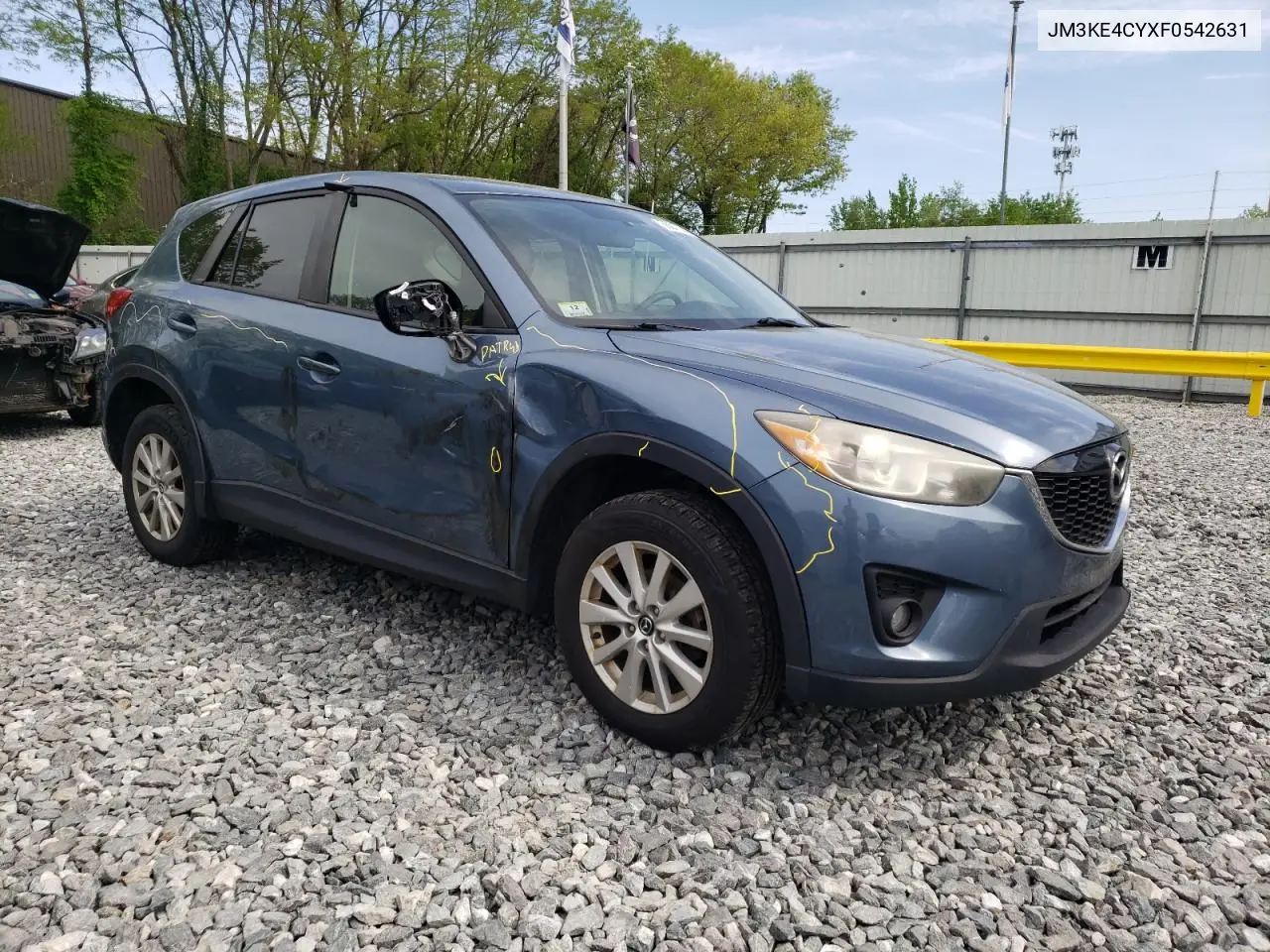 2015 Mazda Cx-5 Touring VIN: JM3KE4CYXF0542631 Lot: 56211245