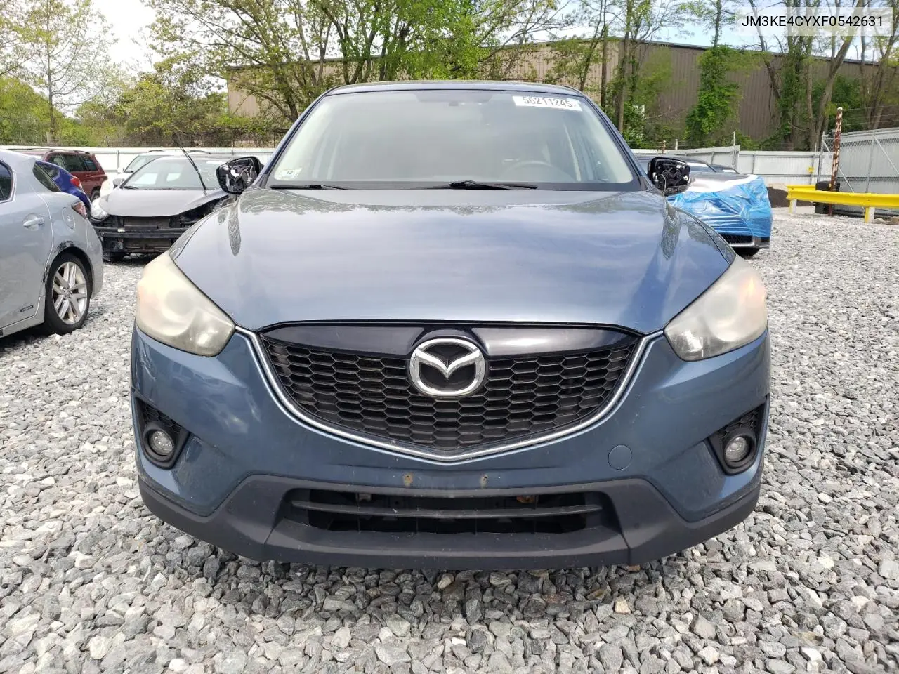 2015 Mazda Cx-5 Touring VIN: JM3KE4CYXF0542631 Lot: 56211245
