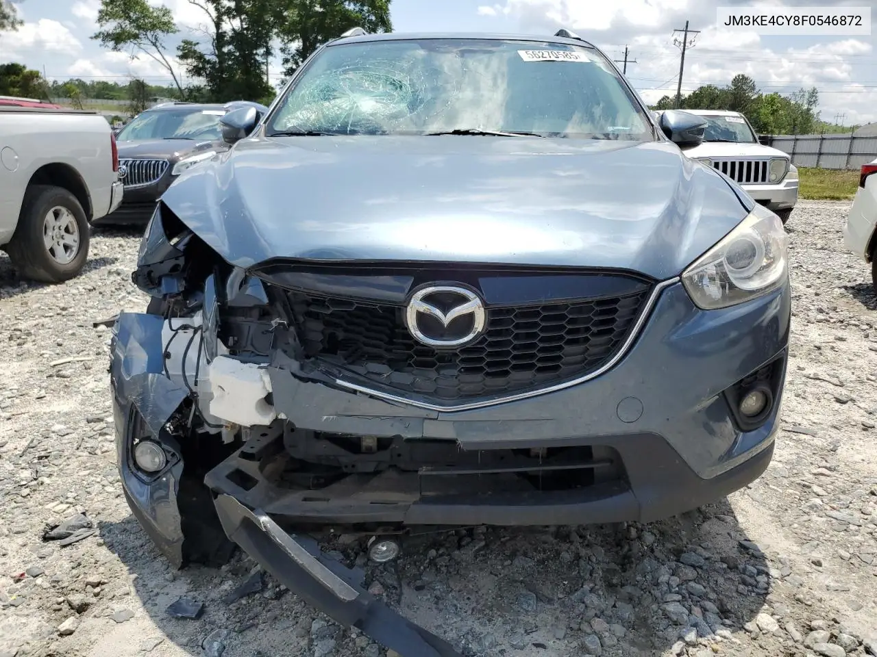 2015 Mazda Cx-5 Touring VIN: JM3KE4CY8F0546872 Lot: 56270585