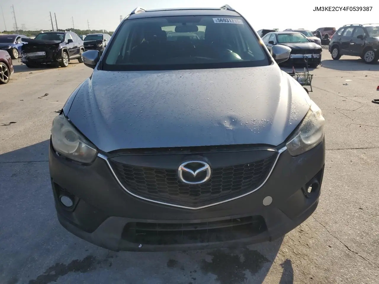 2015 Mazda Cx-5 Touring VIN: JM3KE2CY4F0539387 Lot: 56931715