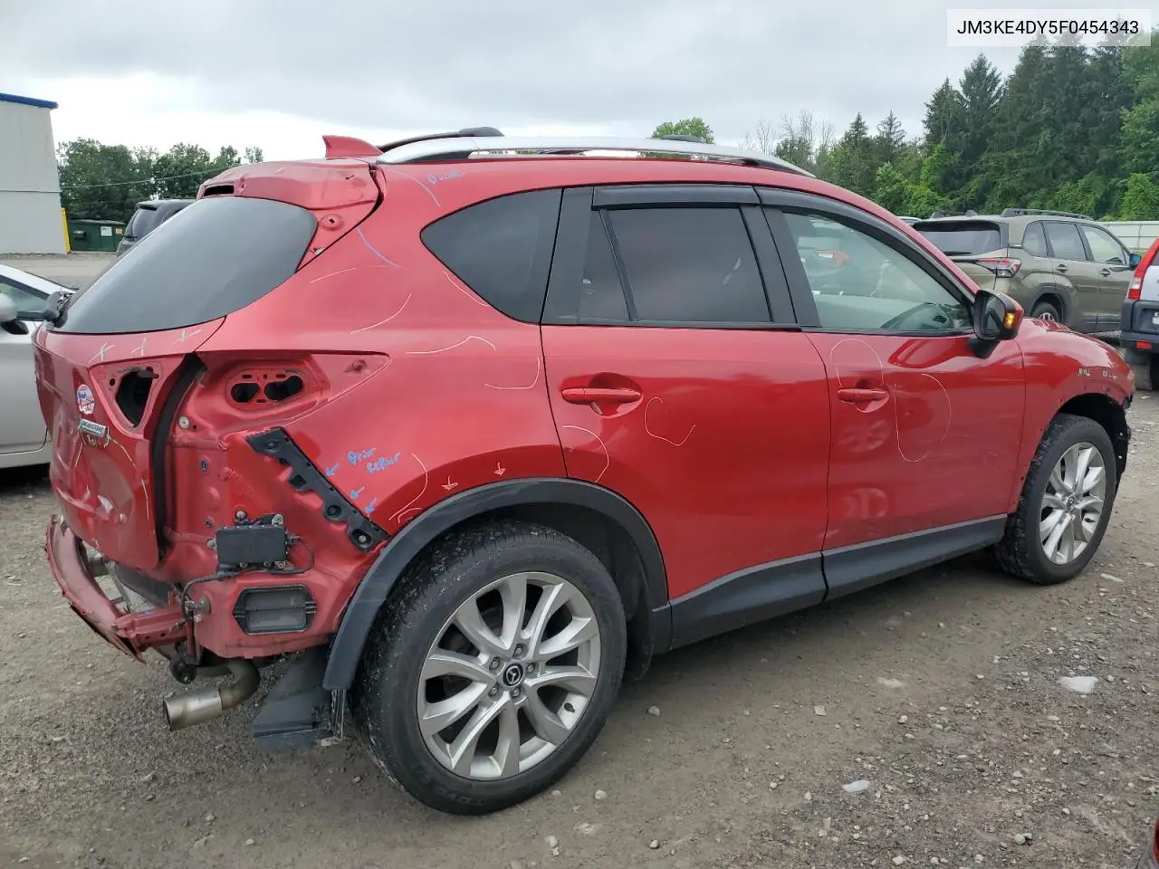 2015 Mazda Cx-5 Gt VIN: JM3KE4DY5F0454343 Lot: 61828355