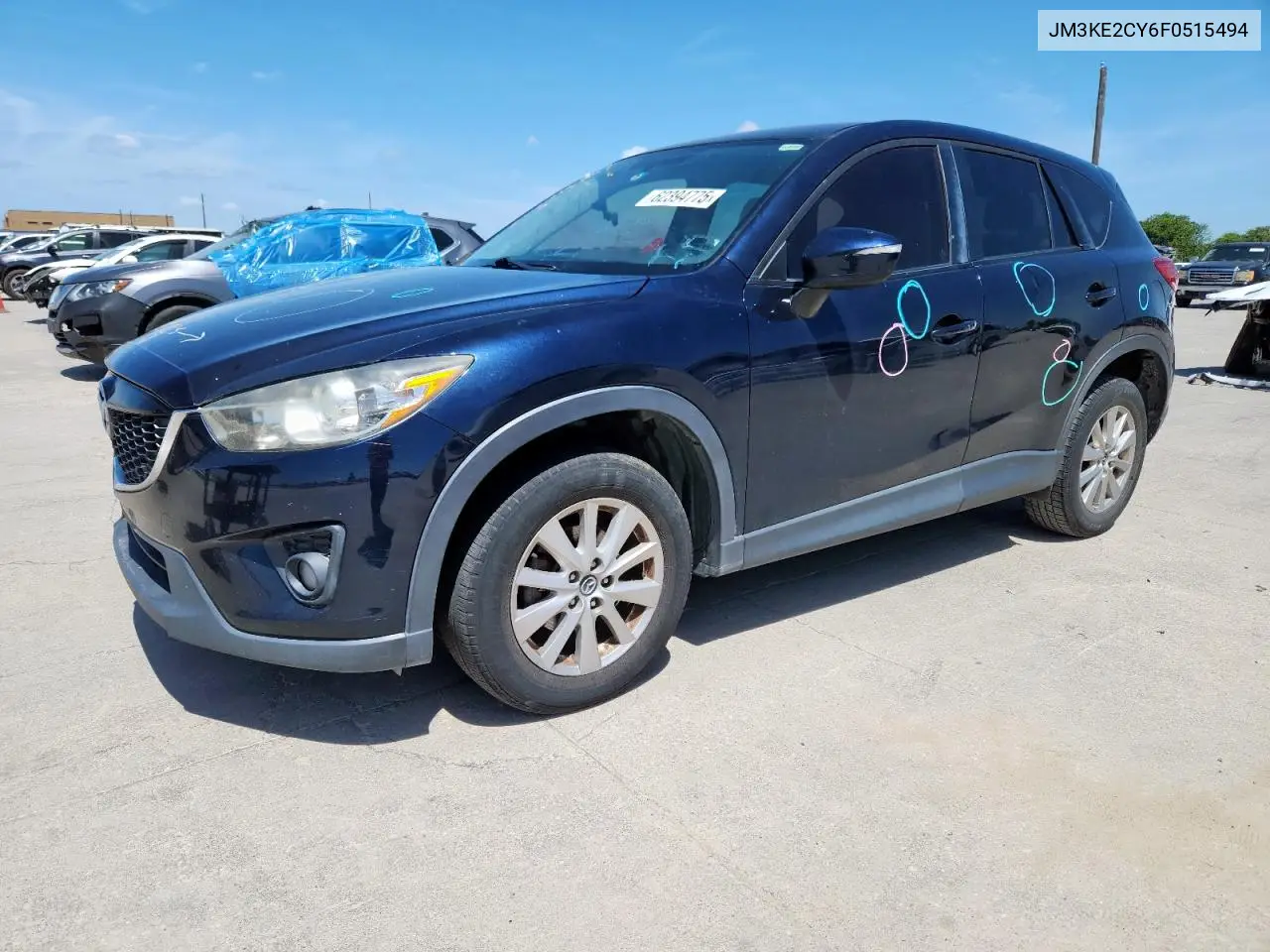 2015 Mazda Cx-5 Touring VIN: JM3KE2CY6F0515494 Lot: 62394775