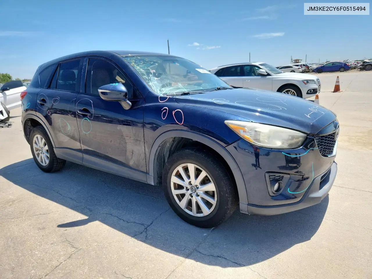 2015 Mazda Cx-5 Touring VIN: JM3KE2CY6F0515494 Lot: 62394775