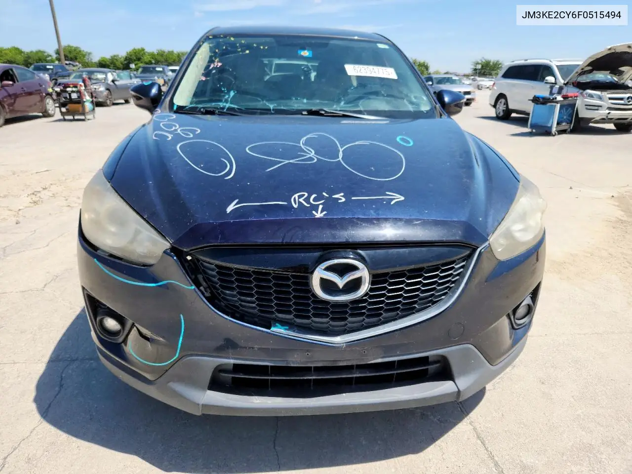 2015 Mazda Cx-5 Touring VIN: JM3KE2CY6F0515494 Lot: 62394775