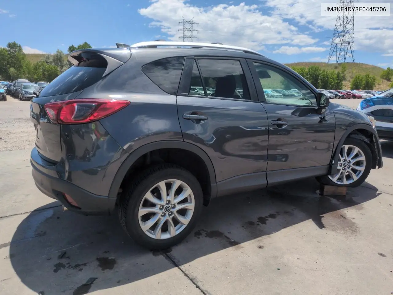 2015 Mazda Cx-5 Gt VIN: JM3KE4DY3F0445706 Lot: 62418755