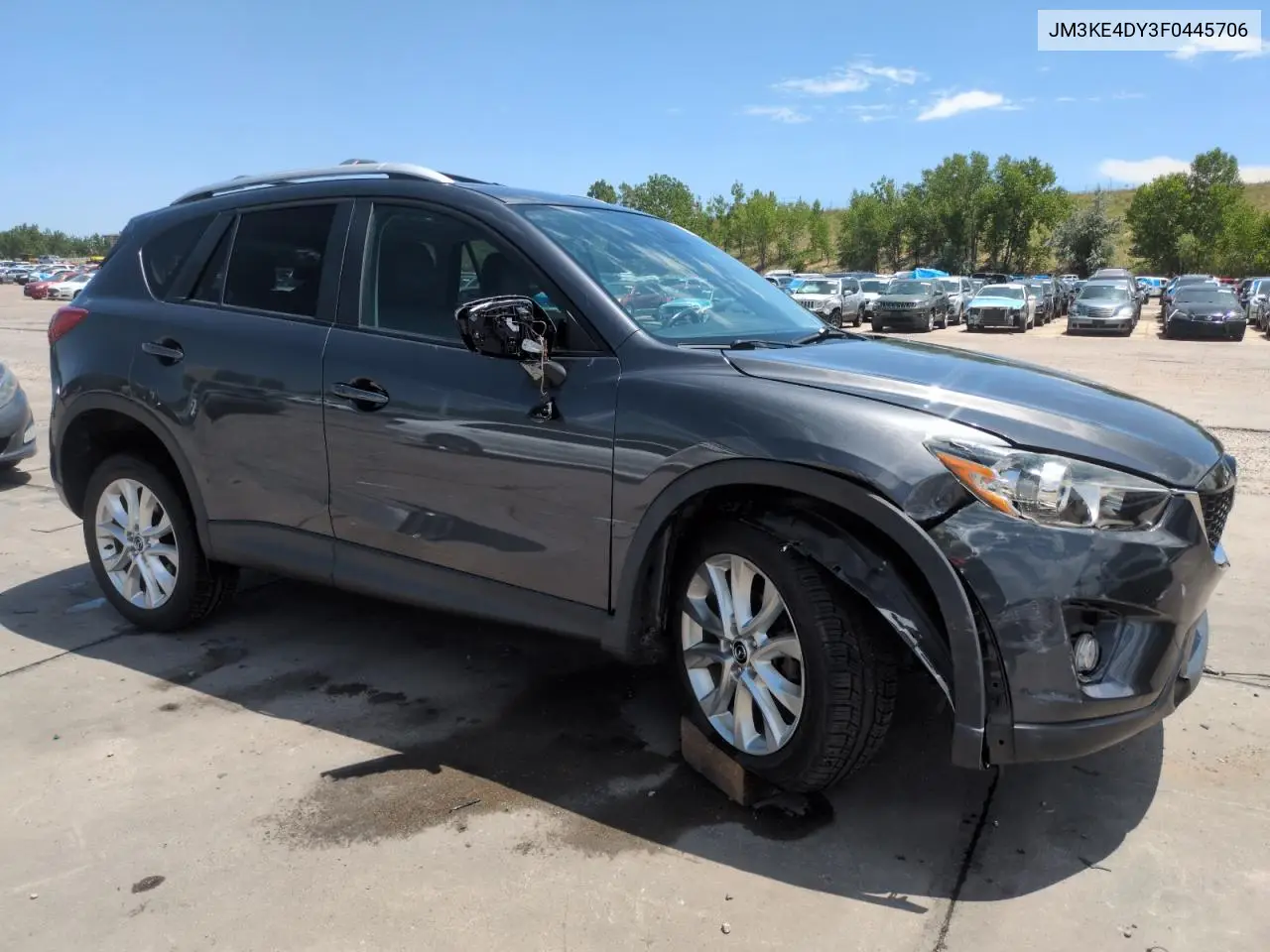2015 Mazda Cx-5 Gt VIN: JM3KE4DY3F0445706 Lot: 62418755