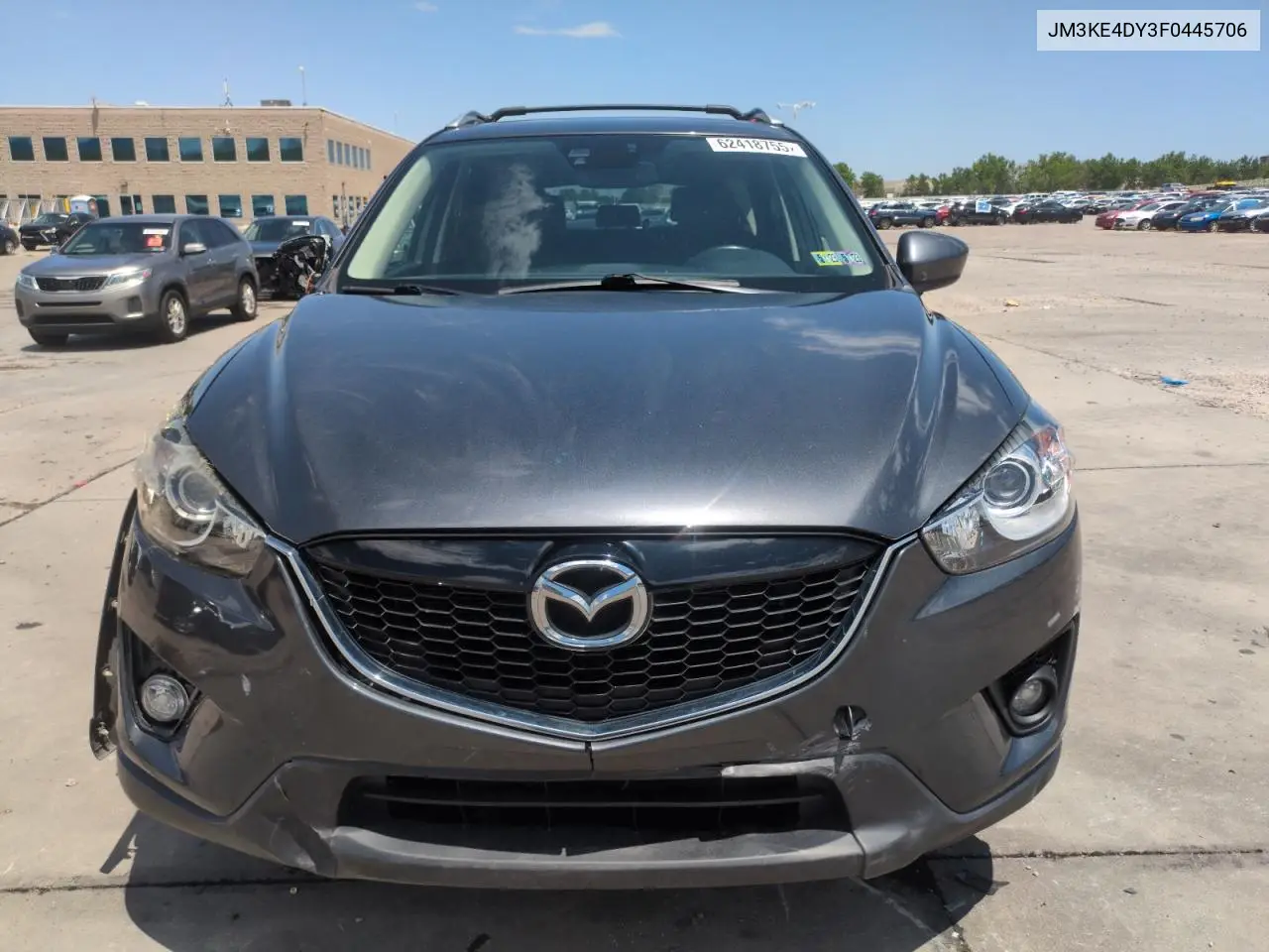 2015 Mazda Cx-5 Gt VIN: JM3KE4DY3F0445706 Lot: 62418755