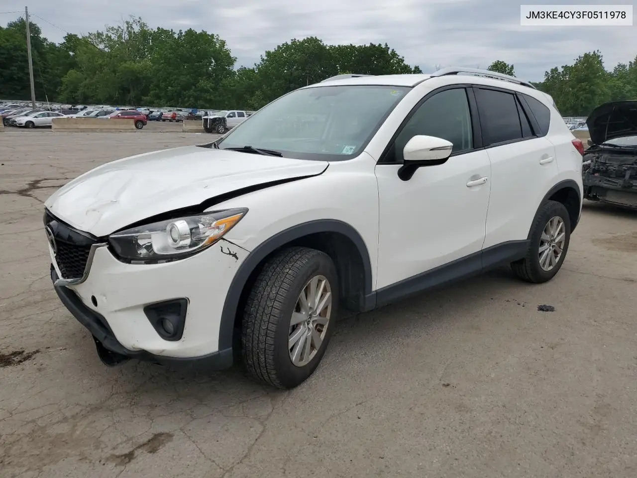 2015 Mazda Cx-5 Touring VIN: JM3KE4CY3F0511978 Lot: 62548355