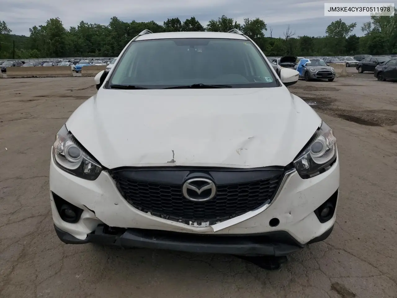 2015 Mazda Cx-5 Touring VIN: JM3KE4CY3F0511978 Lot: 62548355