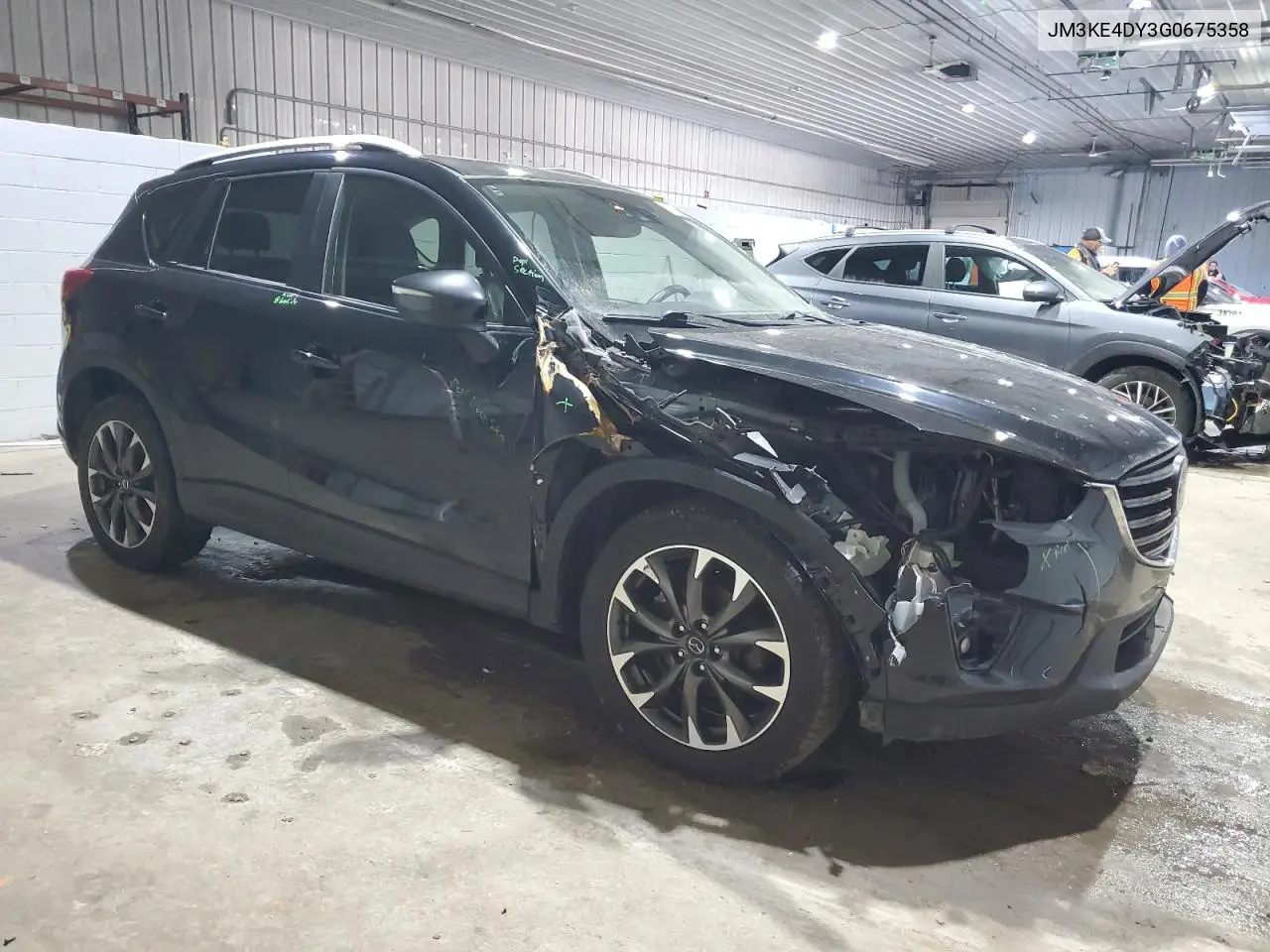 2016 Mazda Cx-5 Gt VIN: JM3KE4DY3G0675358 Lot: 46491565
