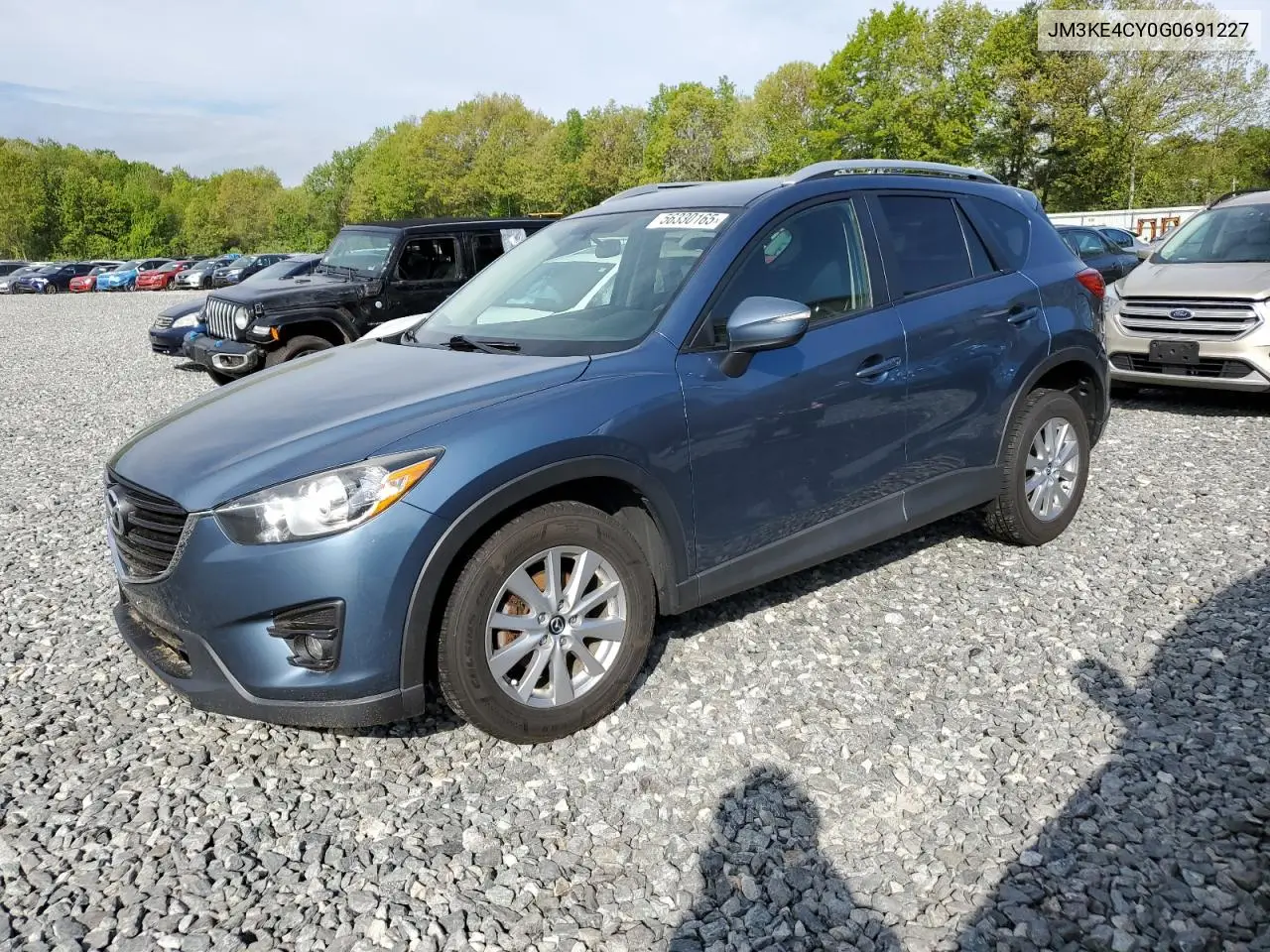 2016 Mazda Cx-5 Touring VIN: JM3KE4CY0G0691227 Lot: 56330165