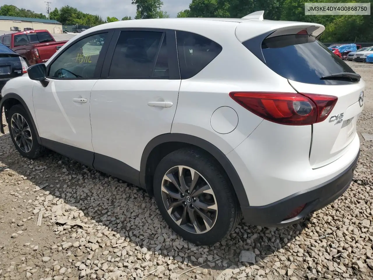 2016 Mazda Cx-5 Gt VIN: JM3KE4DY4G0868750 Lot: 56678905