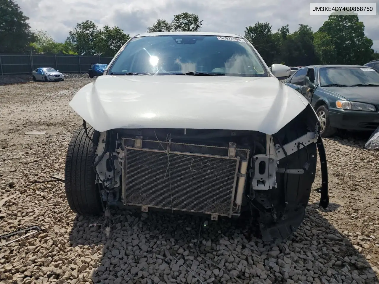 2016 Mazda Cx-5 Gt VIN: JM3KE4DY4G0868750 Lot: 56678905