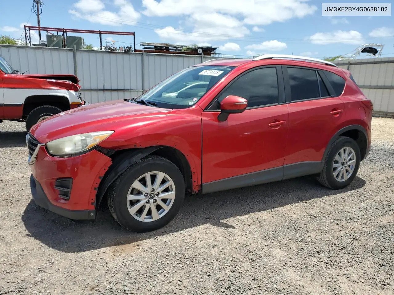 2016 Mazda Cx-5 Sport VIN: JM3KE2BY4G0638102 Lot: 56724445