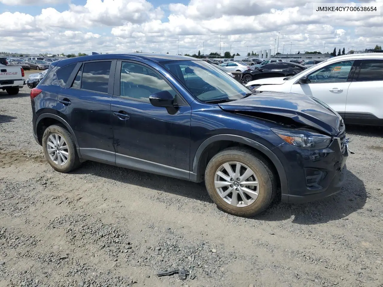 2016 Mazda Cx-5 Touring VIN: JM3KE4CY7G0638654 Lot: 56744185
