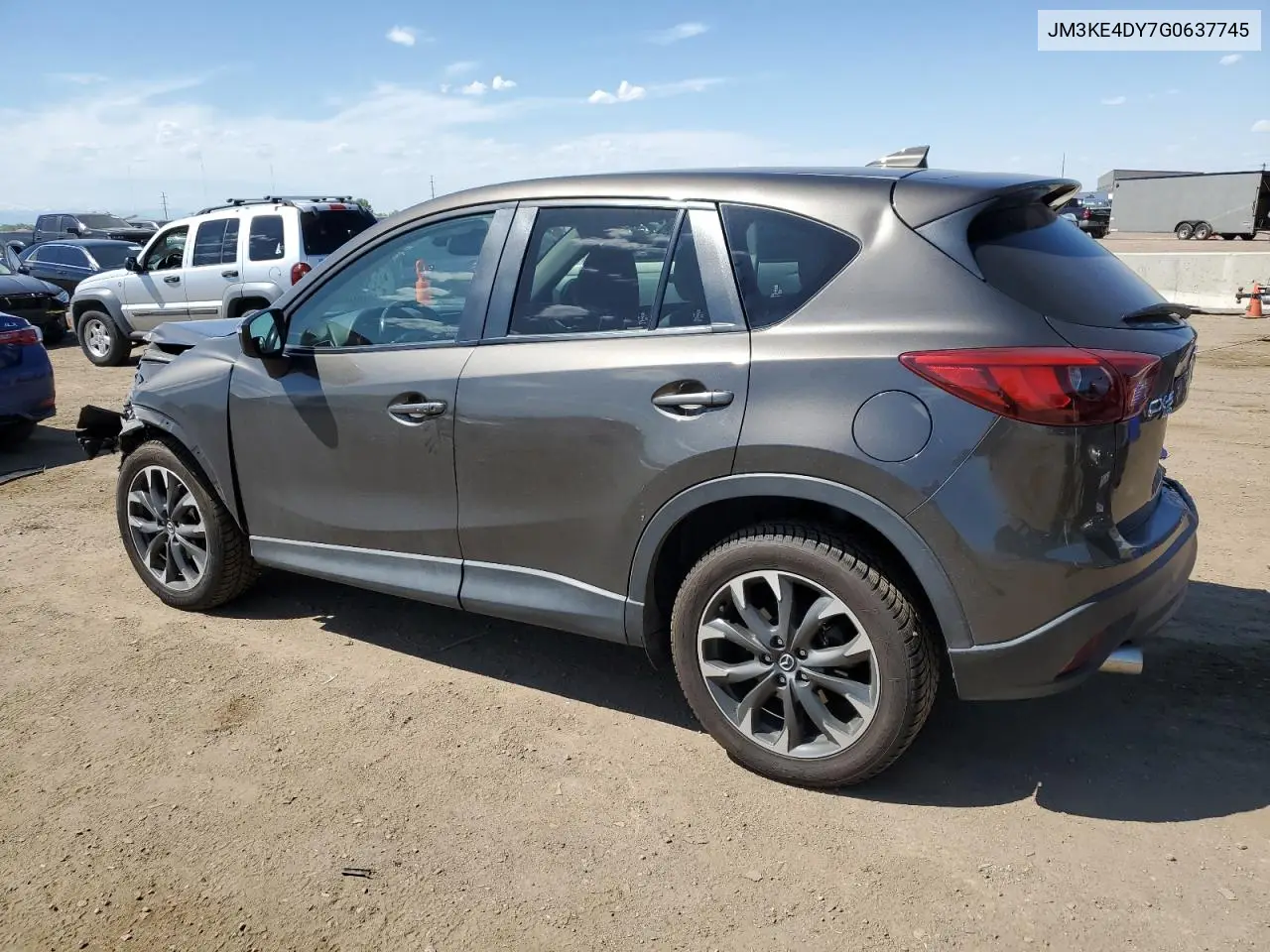2016 Mazda Cx-5 Gt VIN: JM3KE4DY7G0637745 Lot: 56766005