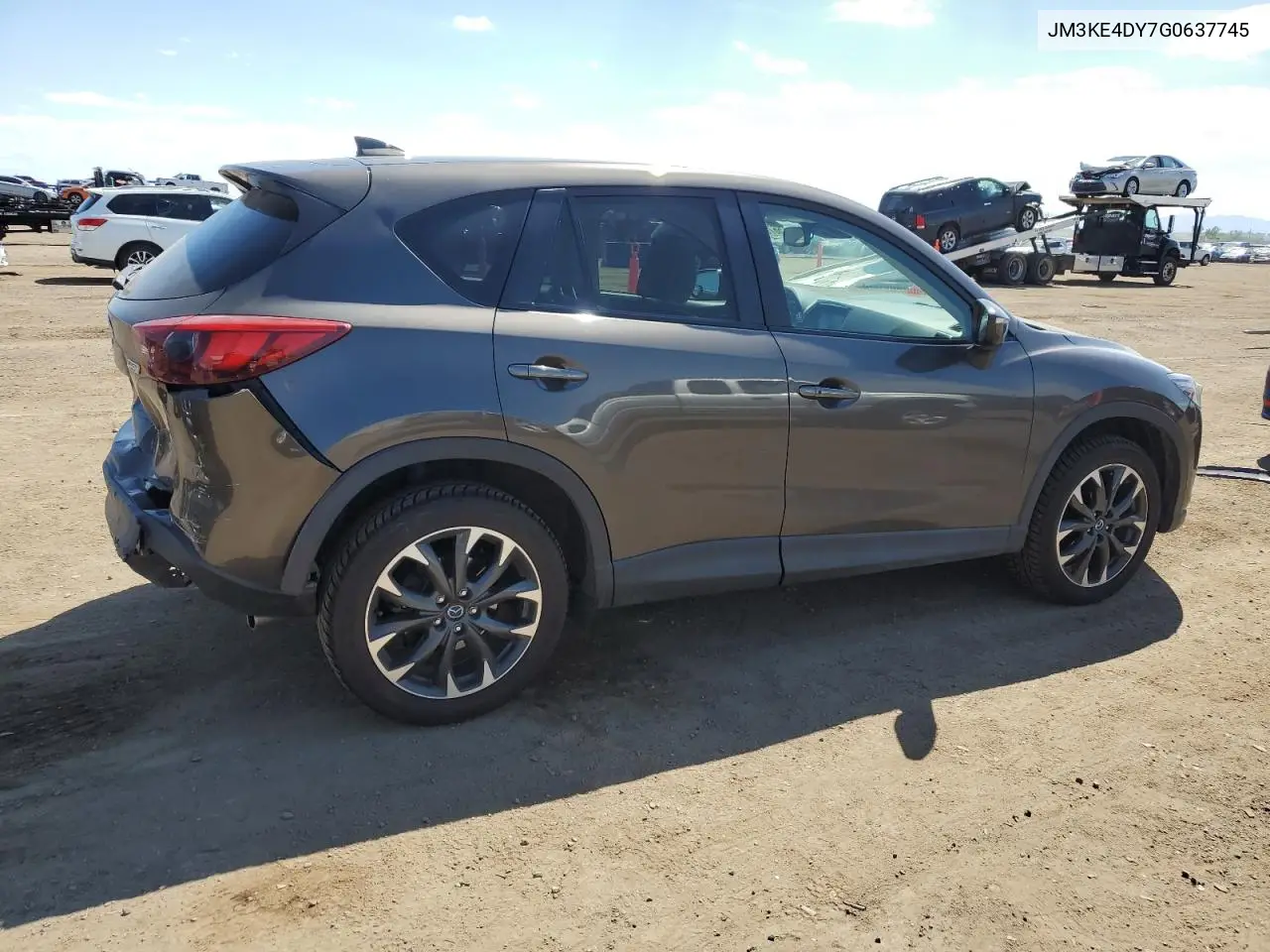 2016 Mazda Cx-5 Gt VIN: JM3KE4DY7G0637745 Lot: 56766005