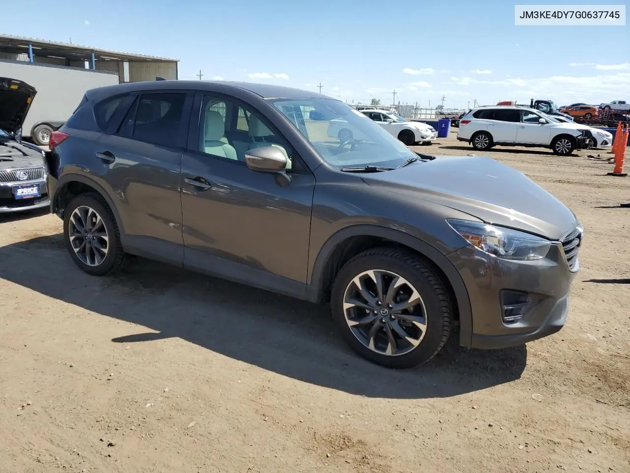 2016 Mazda Cx-5 Gt VIN: JM3KE4DY7G0637745 Lot: 56766005
