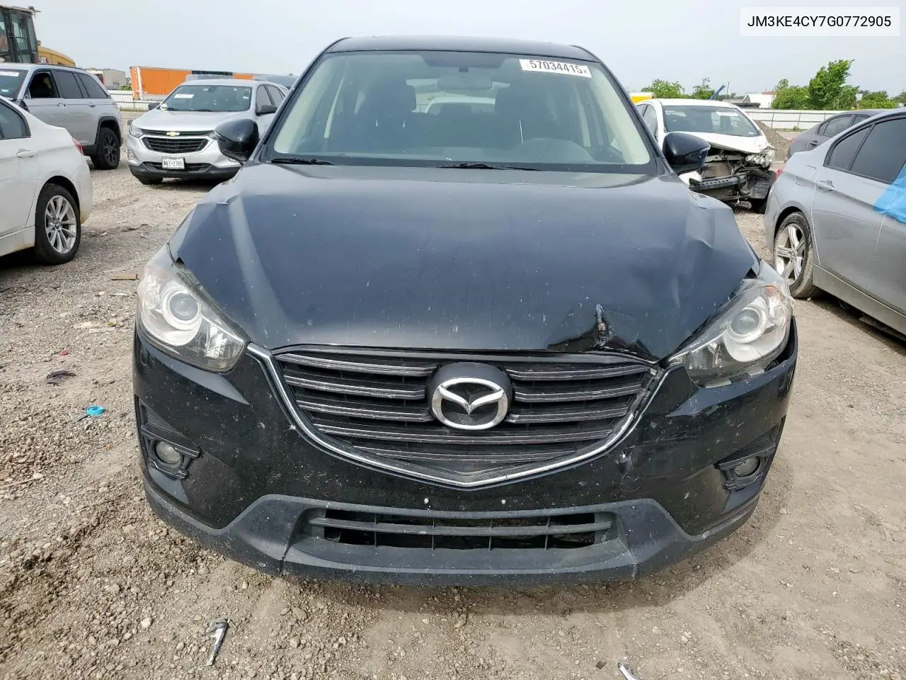 2016 Mazda Cx-5 Touring VIN: JM3KE4CY7G0772905 Lot: 57034415